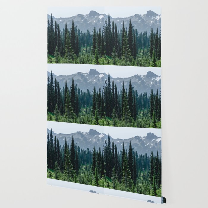 Mount Rainier Adventure Iii Pacific Northwest Mountain Forest Wanderlust Wallpaper By Cascadia Society6 In compilation for wallpaper for mount rainier, we have 20 images. society6