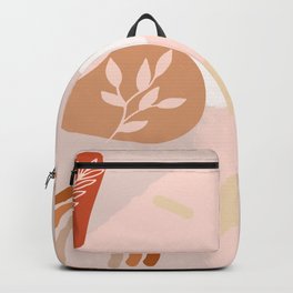 Modern Minimalist Abstract #11 Backpack