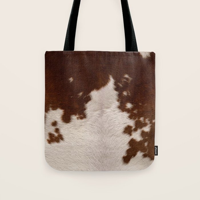 cowhide tote