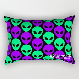 Alien Print Rectangular Pillow