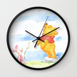 Pooh Wall Clock