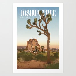 Joshua Tree National Park Art Print