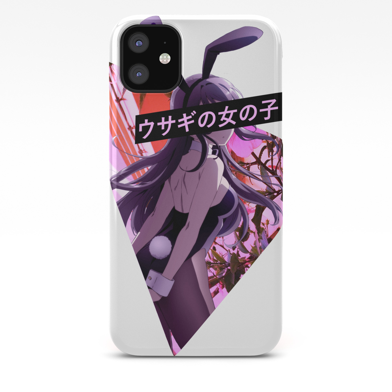 Bunny Girl Senpai Sad Japanese Anime Aesthetic Iphone Case By Poser Boy Society6