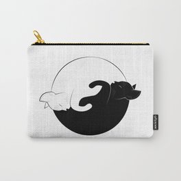 ying yang cats Carry-All Pouch