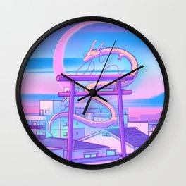 Spirit Moon Wall Clock