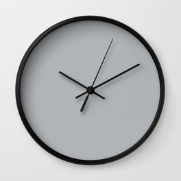 Best Seller Pale Gray Solid Color Parable to Jolie Paints French Grey - Shade - Hue - Colour Wall Clock | Solid, Nature, Pattern, Solidcolor, Minimalist, Graphic Design, Gray, Solidcolour, Graphicdesign, Plain 