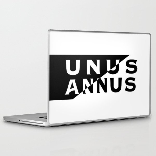 Unus Annus Logo Laptop Ipad Skin By Bingochamp77 Society6
