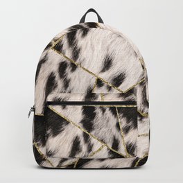 Animal Fur Gold Geometric Glam #1 #geo #decor #art #society6 Backpack
