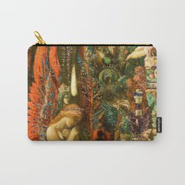 Portrait of the Goddess Saturn by Gustave Moreau Carry-All Pouch