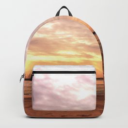 Sunset on the Harbor Backpack