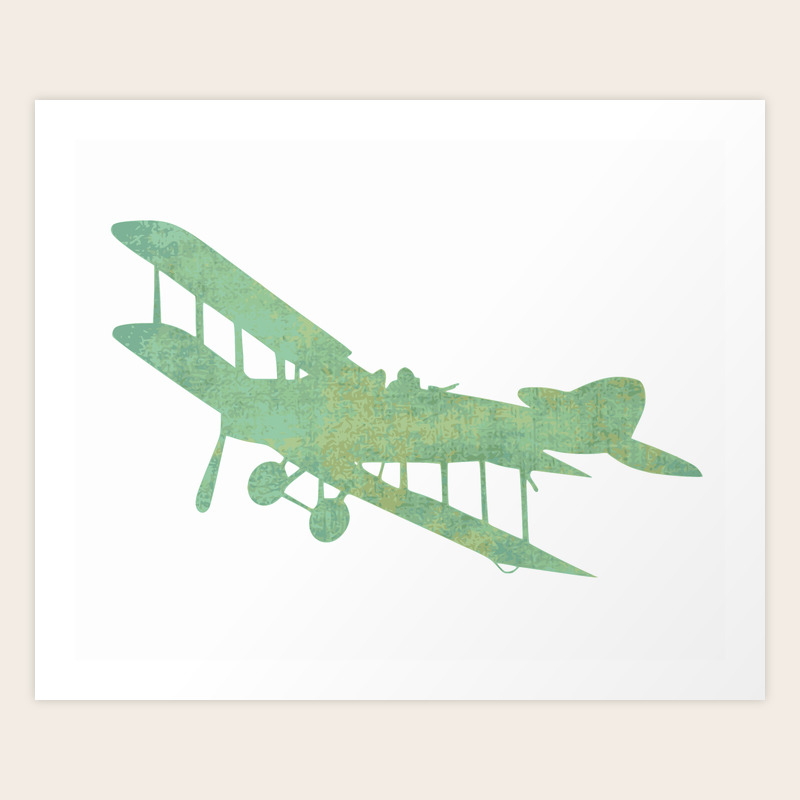 airplane wall art for nursery