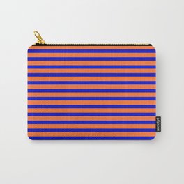 Vintage Beach Stripes Carry-All Pouch