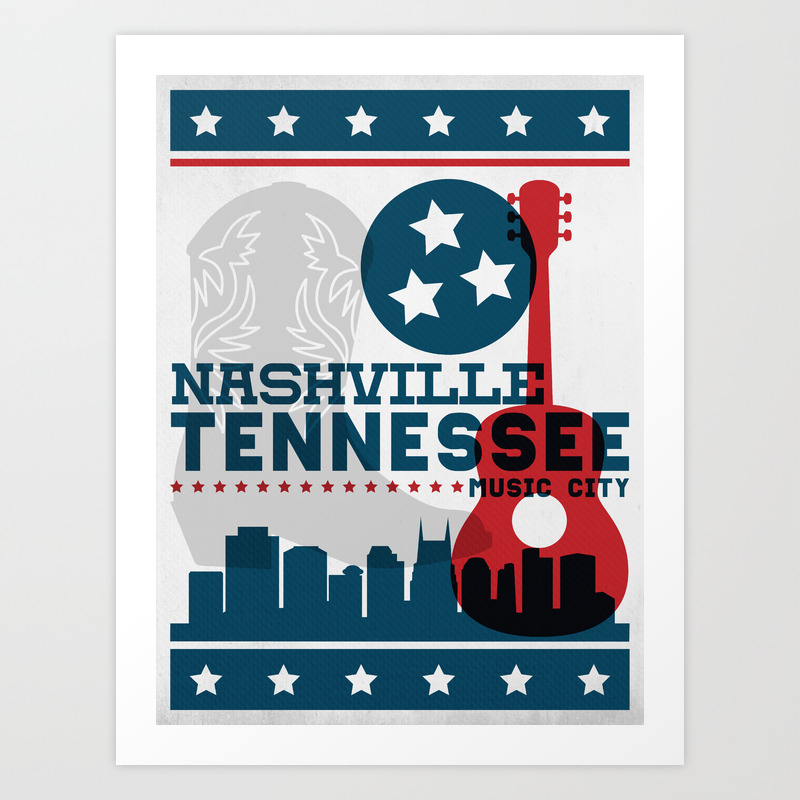 pix Hatch Show Print Frame Size nashville tennessee music city hatch show print art print by breynoldsdesign