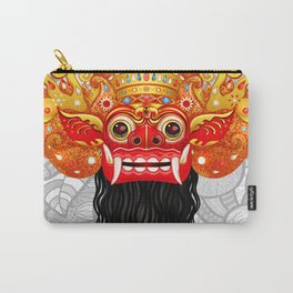 Barong, Balinese mask, Bali mask Carry-All Pouch