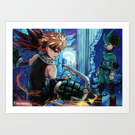 My Hero Academia Art Prints For Any Decor Style Society6