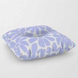 Retro Daisy - Lavender  Floor Pillow