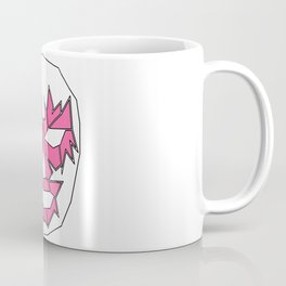 Mascara de Lucha Libre Rosa Coffee Mug