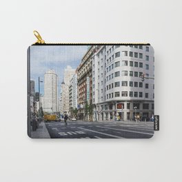 Gran Via avenue in Madrid, Spain Carry-All Pouch