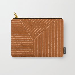 Lines (Rust) Tasche | Brown, Curated, Red, Pattern, Thanksgiving, Minimal, Summersunhomeart, Holiday, Rust, Midcenturymodern 