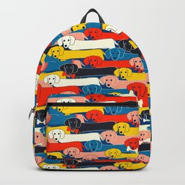 COLORED DOGS PATTERN 2 Backpack