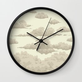 clouds Wall Clock