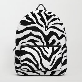 Animal Zebra Pattern Backpack