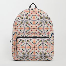 Coral Decoraive Tile Backpack