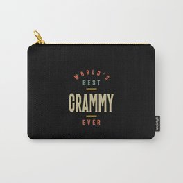  Womens Best Grammy Ever Grandma Gift Carry-All Pouch