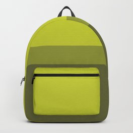 COLOR BLOCKED, CHARTREUSE Backpack