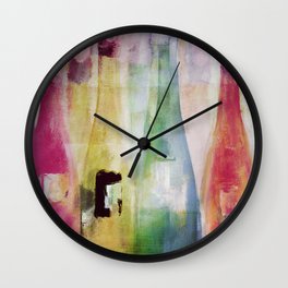 Bouteilles Wall Clock