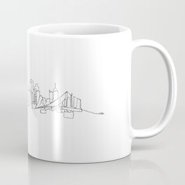 Pittsburgh Skyline Drawing Coffee Mug