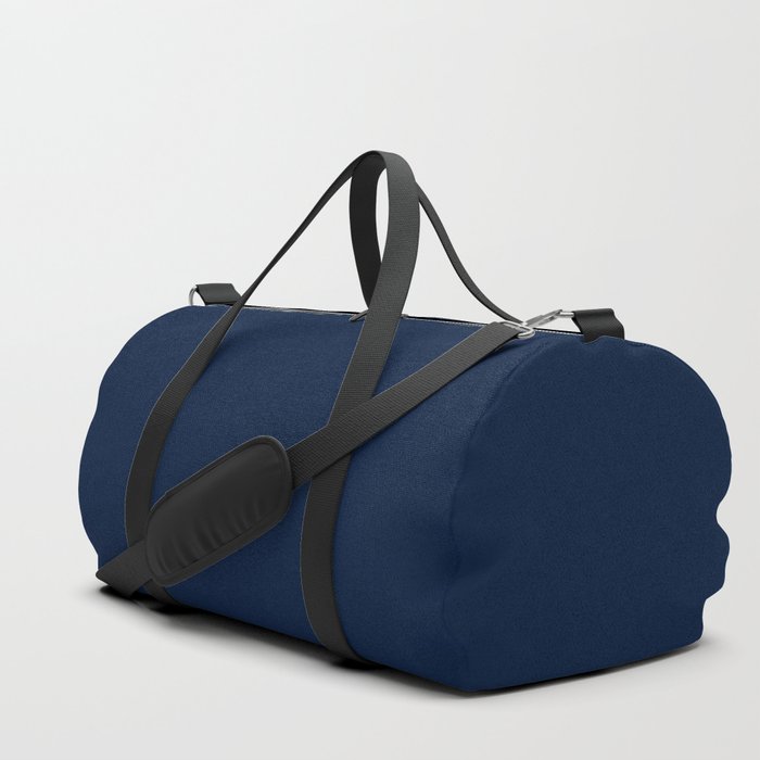 navy blue duffle bag