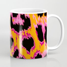 Gold & Pink Leopard Print Coffee Mug