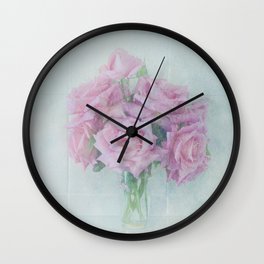 Rose Bunch Wall Clock