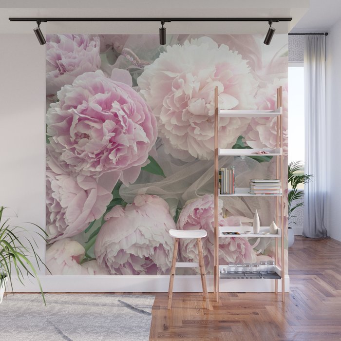 Shabby Chic Pastel Pink Peonies Wall Art Home Decor Mural By Kathyfornal Society6 - Rustic Chic Decor Wall Hanging Shabby Chic Pastel Pink Peonies Wall Art Home Decor Mural By Kathyfornal Society6 - Rustic Chic Decor Wall Hanging