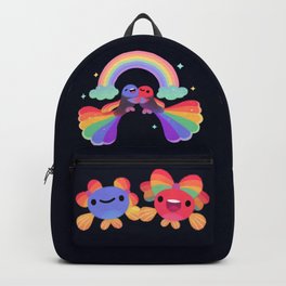 Rainbow guppy 1 Backpack