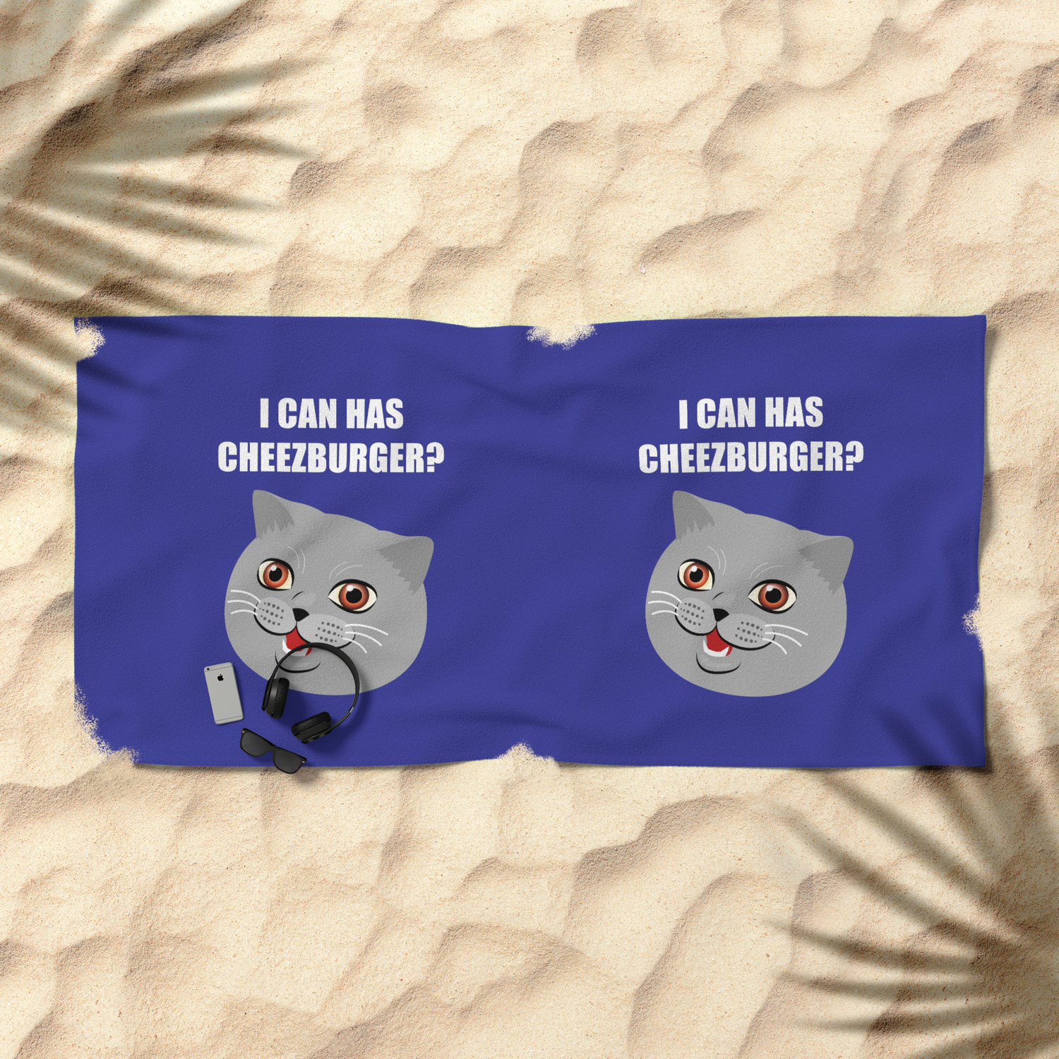 Funny Cat Meme I Can Has Cheezburger Beach Towel By Alicewieckowska Society6 i can haz cheezburger 2021 cat calendar