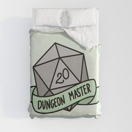 Dungeon Master D20 Duvet Cover