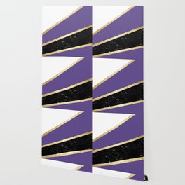 Purple And Gold Wallpaper For Any Decor Style Society6 Download in under 30 seconds. society6