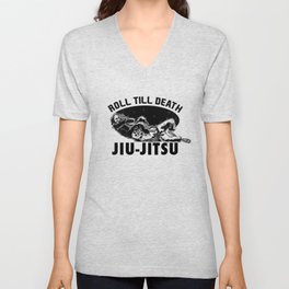Jiu-jitsu Till Death V Neck T Shirt