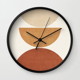 ABSTRACT ART 3V Wall Clock