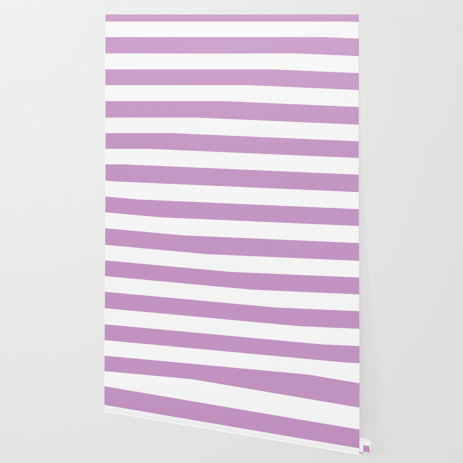 Pastel Violet Solid Color White Stripes Pattern Wallpaper By Makeitcolorful Society6 You can use it as scrapbook and card making supplies for your digital and printed projects. society6