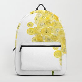 two abstract dandelions watercolor Backpack