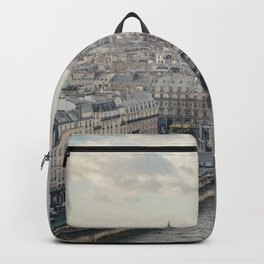 View of Paris from Notre Dame Backpack