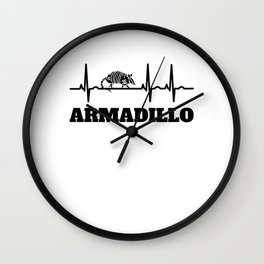 Gift For Armadillo Lover Fan Wall Clock