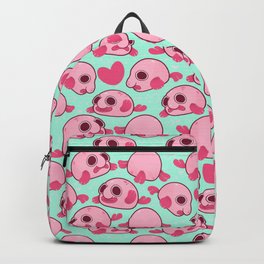 Cute Blobfish Backpack | Uglyfish, Blob, Pink, Animal, Drawing, Meme, Sealife, Cute, Blobfish, Sadfish 