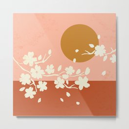 Sakura Blossom Bliss Metal Print