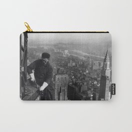 Construction worker Empire State Building NYC Carry-All Pouch