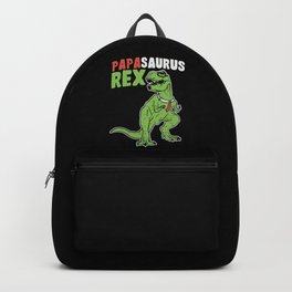 Papasaurus | Father's Day Dinosaur Backpack