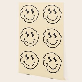 smiley face wallpaper for any decor